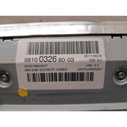 Ecran GPS - PEUGEOT - 3008 2 PHASE 1