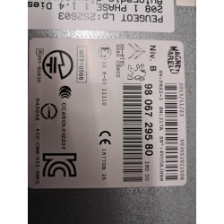 Autoradio d'origine - PEUGEOT - 208 1 PHASE 1