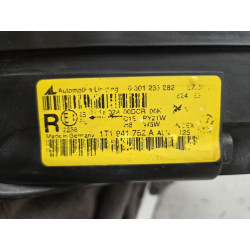 Optique avant principal droit (feux)(phare) - VOLKSWAGEN - TOURAN 1 PHASE 2