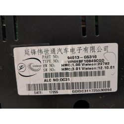 Compteur - KIA - NIRO 1 PHASE 1