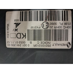 Optique avant principal gauche (feux)(phare) - RENAULT - MEGANE 3 PHASE 2 COUPE