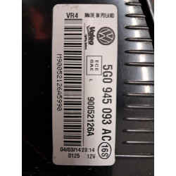 Feu arriere secondaire gauche (feux) - VOLKSWAGEN - GOLF 7 PHASE 1