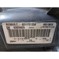 Optique avant principal gauche (feux)(phare) - OPEL - VIVARO 1 PHASE 2