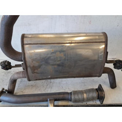 Ligne complete d'echappement - RENAULT - CLIO 4 PHASE 2