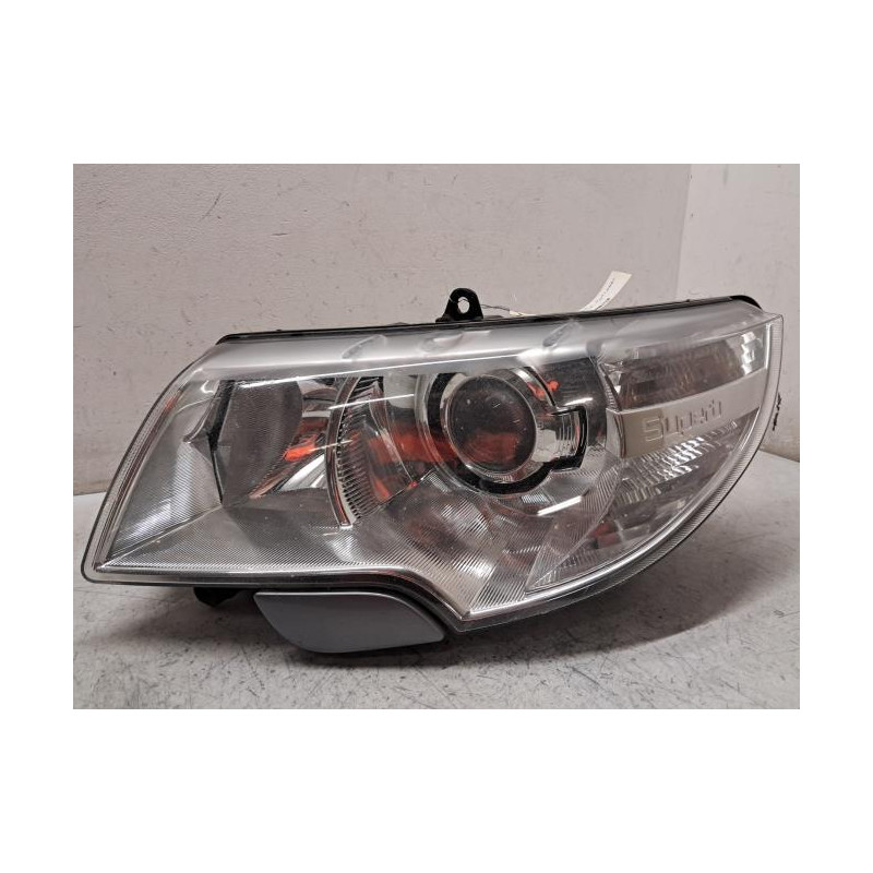 Optique avant principal gauche (feux)(phare) - SKODA - SUPERB 2 PHASE 1