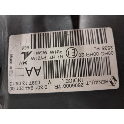 Optique avant principal gauche (feux)(phare) - RENAULT - MEGANE 3 SOCIETE PHASE 2