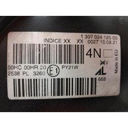 Optique avant principal droit (feux)(phare) - RENAULT - MEGANE 3 PHASE 1 COUPE