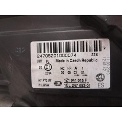 Optique avant principal gauche (feux)(phare) - SKODA - OCTAVIA 2 PHASE 2 BREAK