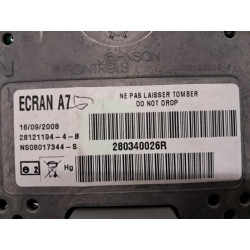 Ecran GPS - RENAULT - LAGUNA 3 PHASE 1 COUPE