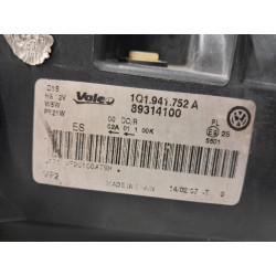 Optique avant principal droit (feux)(phare) - VOLKSWAGEN - EOS CABRIO PHASE 1