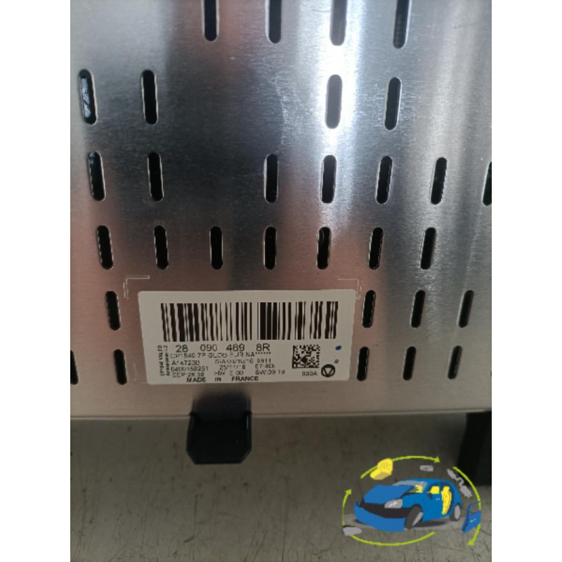 Ecran GPS - RENAULT - MEGANE 4 PHASE 1