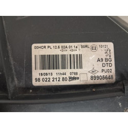 Optique avant principal droit (feux)(phare) - PEUGEOT - 208 1 PHASE 2